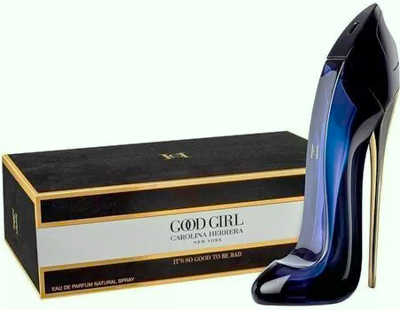 O Good Girl de Carolina Herrera se destaca pelo seu frasco icônico em formato de salto alto e pela fragrância irresistíve